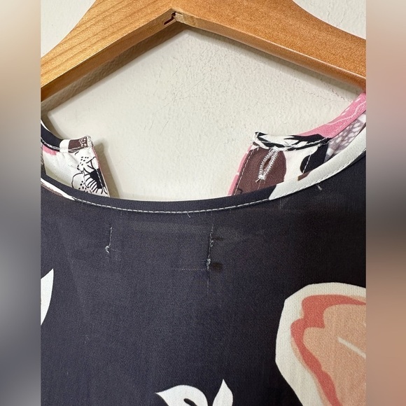 BYTIMO floral puff sleeve mini dress XS - Picture 12 of 13